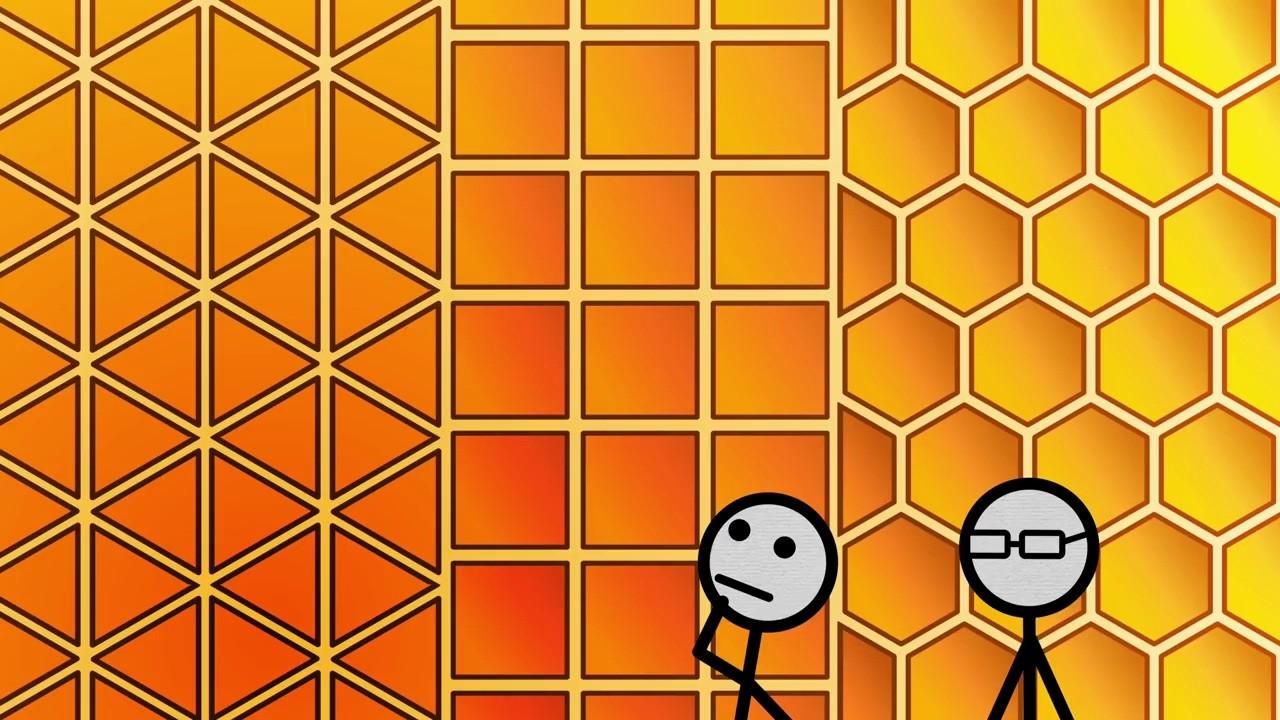 Hexagons are the best shape