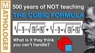 Re: "I don't understand the Quadratic / Cubic Formula."