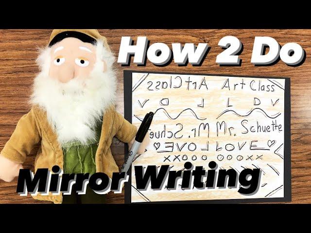Mirror Writing: Fun Symmetry Training for P4 Maths Students
